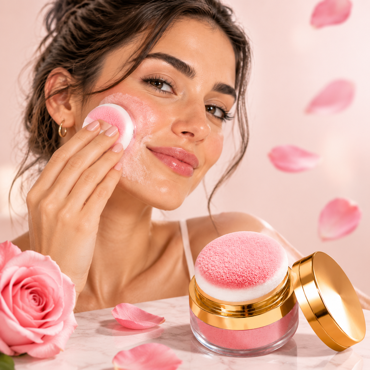 ROSALUNE™ Blush 3 Colori – Specchio Integrato