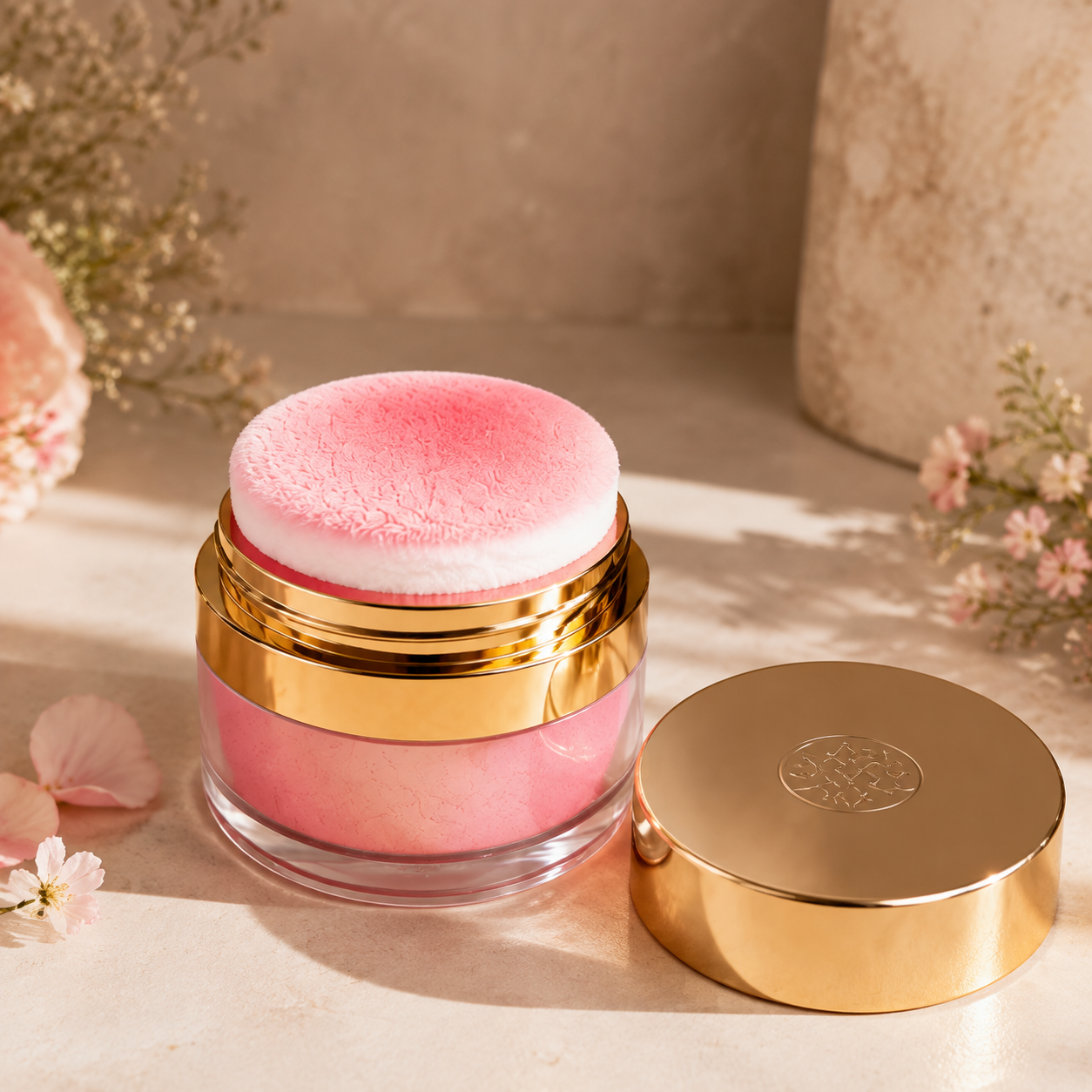 ROSALUNE™ Blush 3 Colori – Specchio Integrato